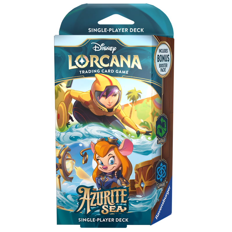 Disney Lorcana: Azurite Sea - Starter Decks - The Mythic Store | 24h Order Processing