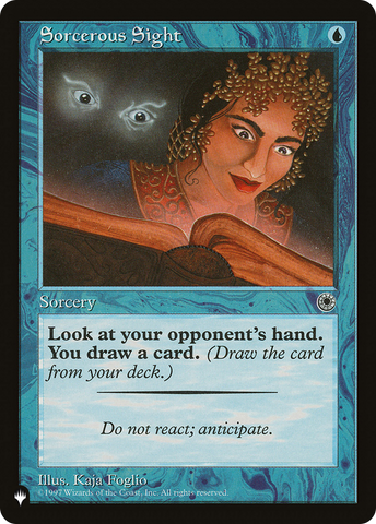 Sorcerous Sight [The List] - The Mythic Store | 24h Order Processing