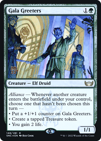 Gala Greeters [Streets of New Capenna Prerelease Promos] - The Mythic Store | 24h Order Processing