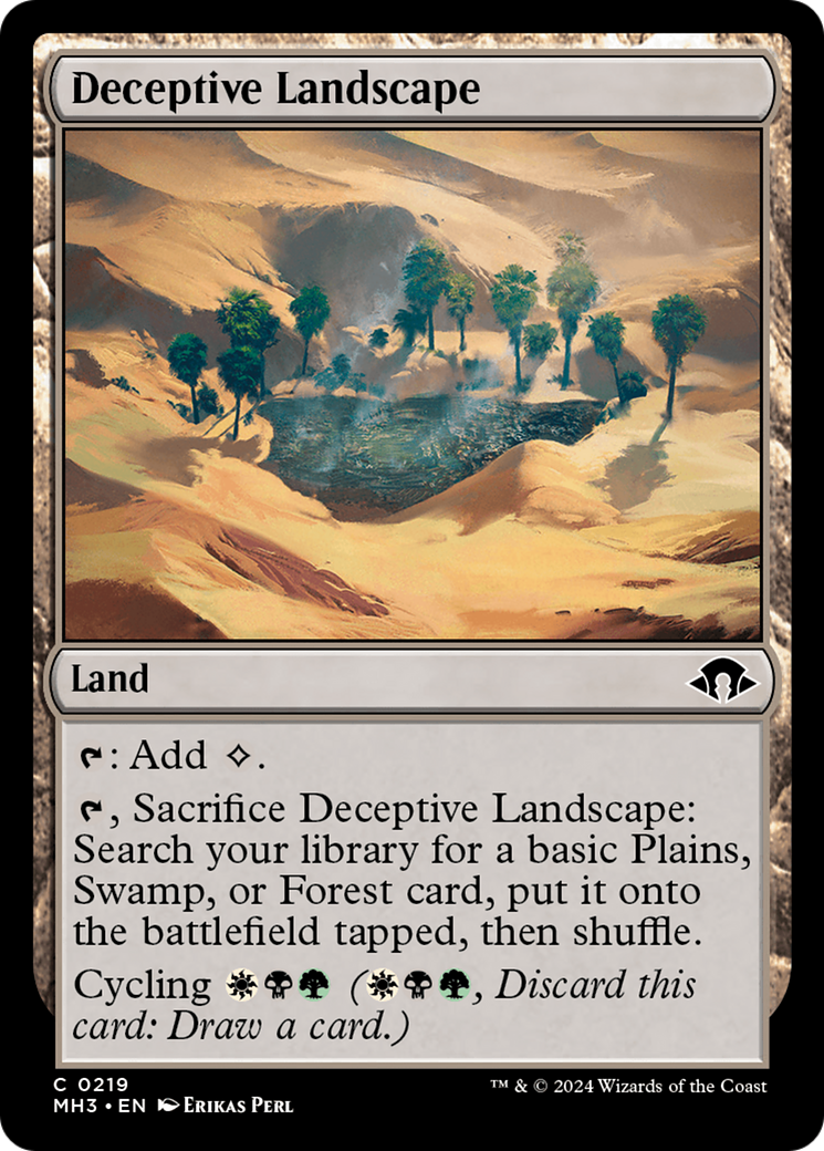 Deceptive Landscape [Modern Horizons 3] - The Mythic Store | 24h Order Processing