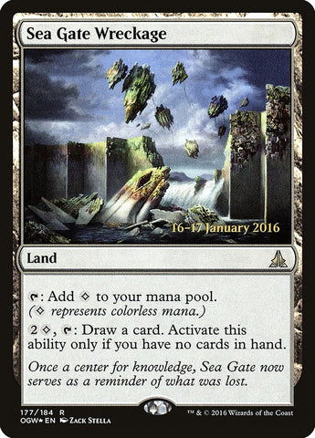 Sea Gate Wreckage [Oath of the Gatewatch Prerelease Promos] - The Mythic Store | 24h Order Processing