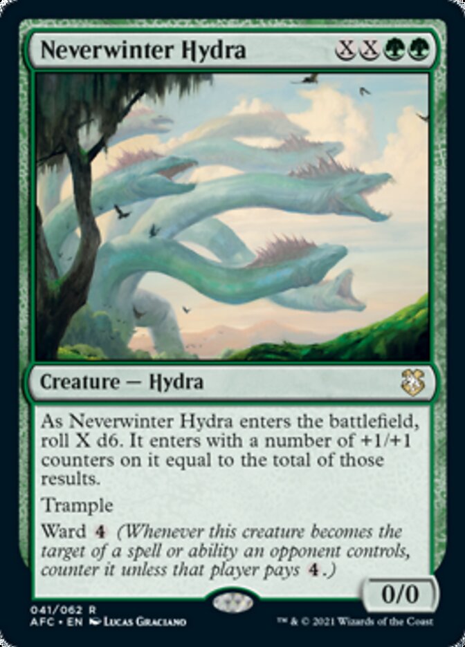 Neverwinter Hydra [Dungeons & Dragons: Adventures in the Forgotten Realms Commander] - The Mythic Store | 24h Order Processing