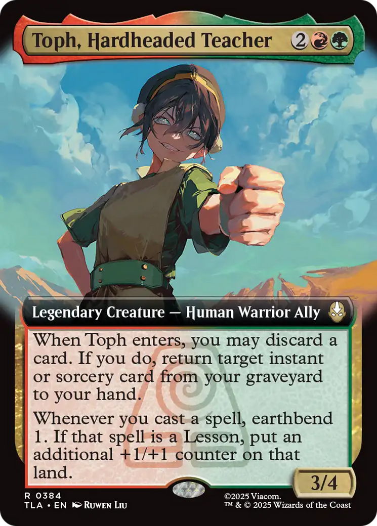 Toph, Hardheaded Teacher (Extended Art) [Avatar: The Last Airbender] - The Mythic Store | 24h Order Processing