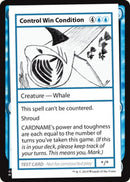 Control Win Condition (2021 Edition) [Mystery Booster Playtest Cards] - The Mythic Store | 24h Order Processing