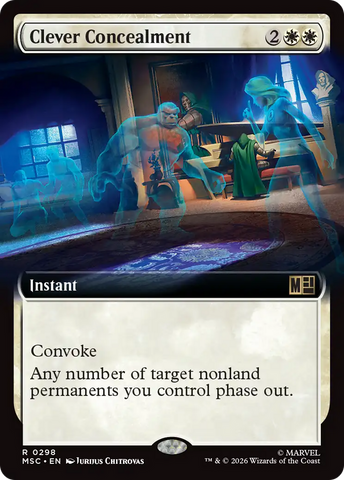 Clever Concealment (Extended Art) [Marvel Super Heroes Commander] - The Mythic Store | 24h Order Processing