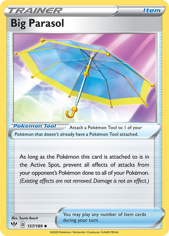 Big Parasol (157/189) [Sword & Shield: Darkness Ablaze] - The Mythic Store | 24h Order Processing