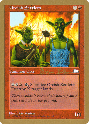 Orcish Settlers (Brian Selden) [World Championship Decks 1998] - The Mythic Store | 24h Order Processing