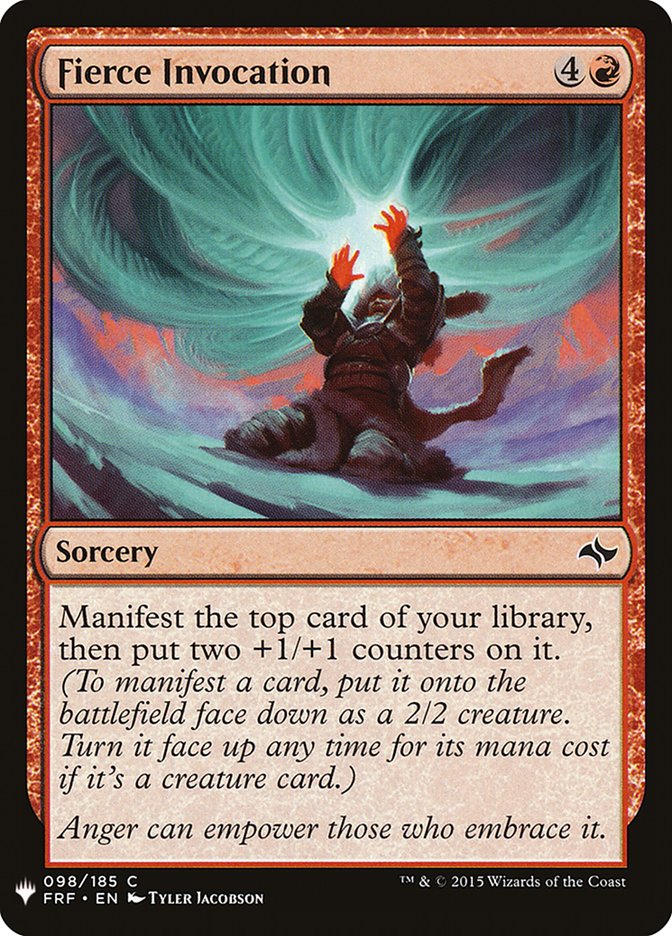 Fierce Invocation [Mystery Booster] - The Mythic Store | 24h Order Processing