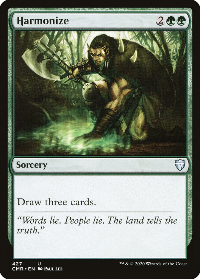 Harmonize [Commander Legends] - The Mythic Store | 24h Order Processing