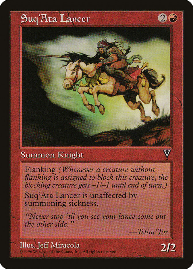 Suq'Ata Lancer [Visions] - The Mythic Store | 24h Order Processing