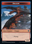 Soldier // Dragon Double-Sided Token [Dominaria United Tokens] - The Mythic Store | 24h Order Processing