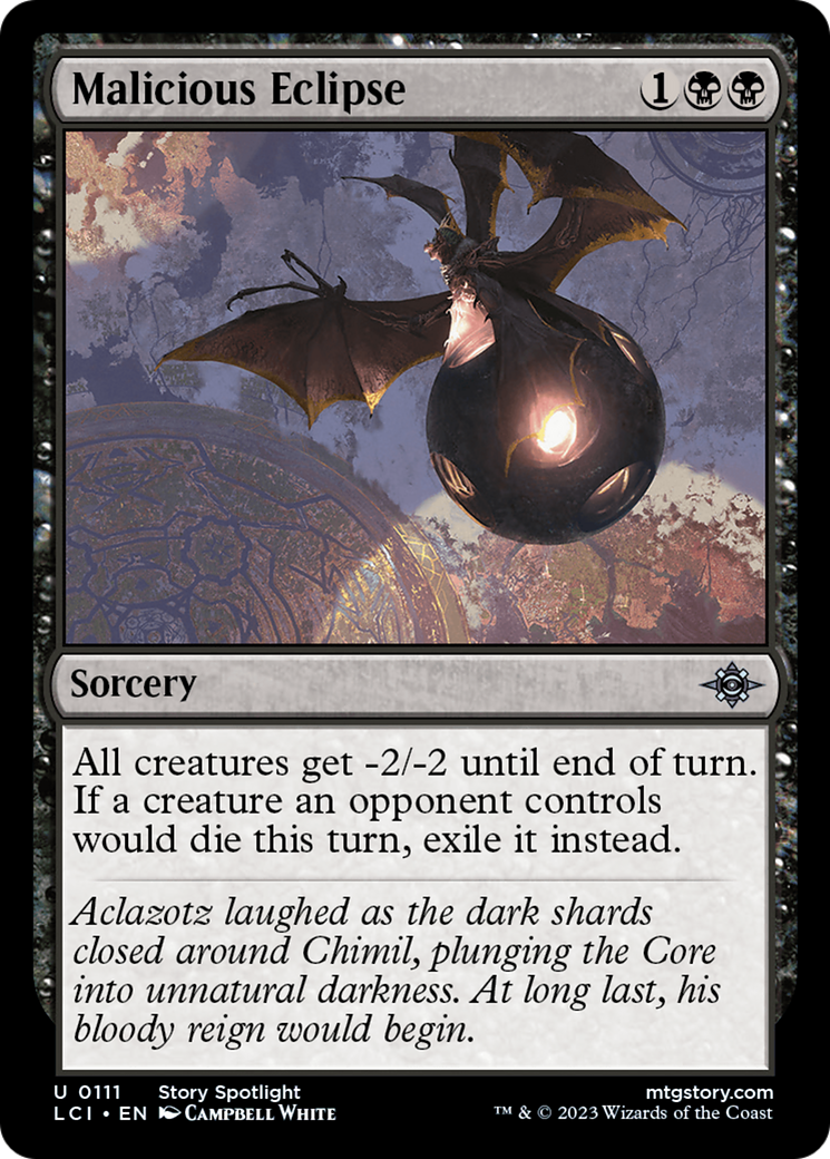 Malicious Eclipse [The Lost Caverns of Ixalan] - The Mythic Store | 24h Order Processing