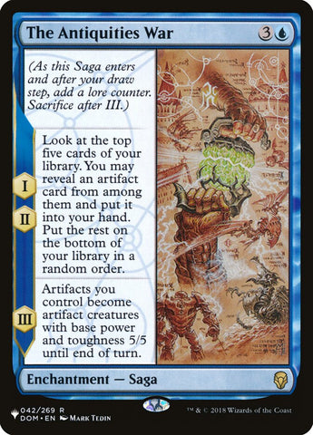 The Antiquities War [The List] - The Mythic Store | 24h Order Processing