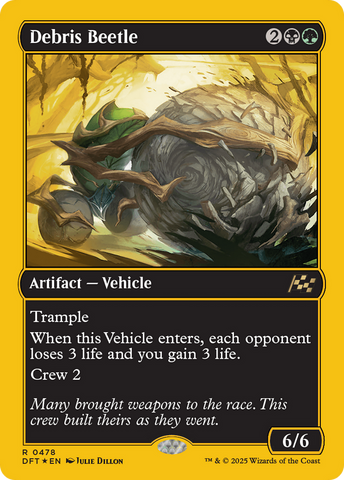 Debris Beetle (First-Place Foil) [Aetherdrift] - The Mythic Store | 24h Order Processing