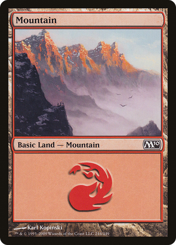 Mountain (244) [Magic 2010] - The Mythic Store | 24h Order Processing