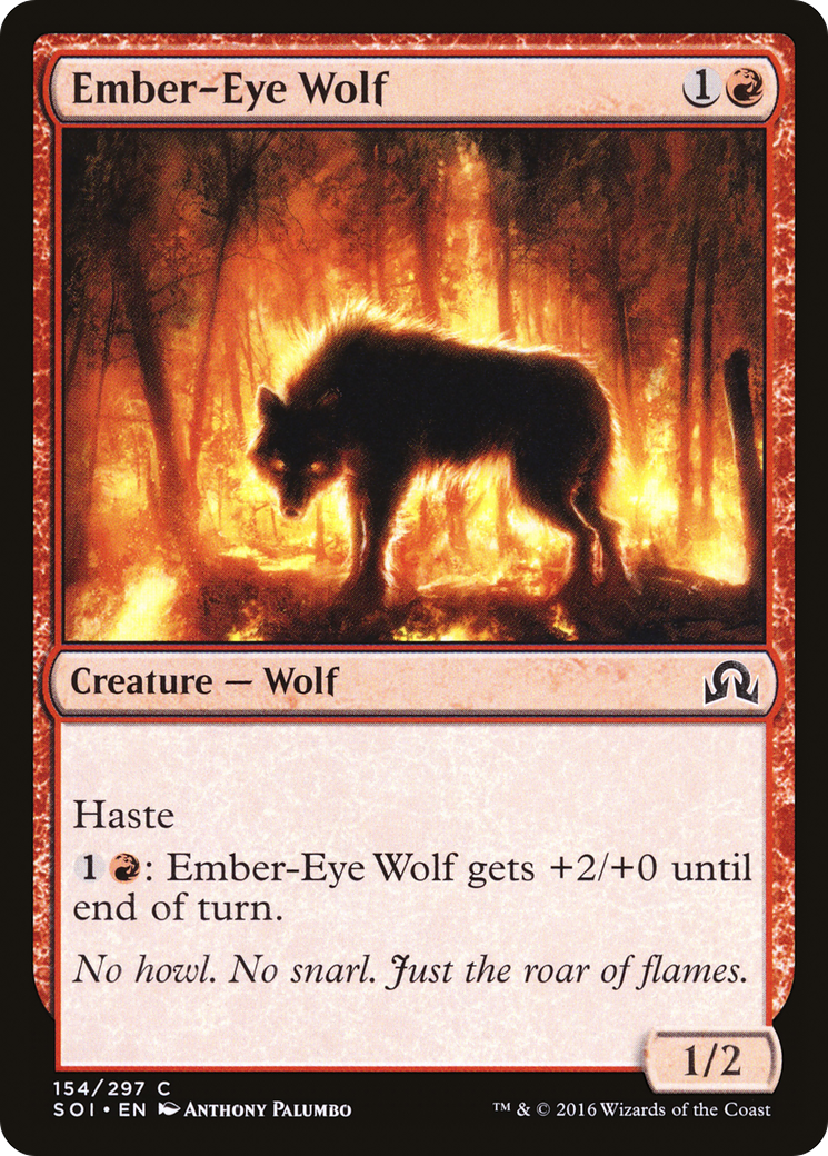 Ember-Eye Wolf [Shadows over Innistrad] - The Mythic Store | 24h Order Processing