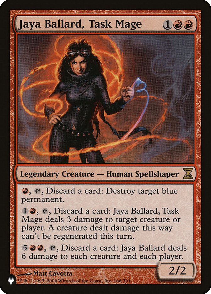 Jaya Ballard, Task Mage [The List] - The Mythic Store | 24h Order Processing