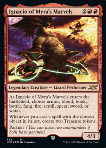 Ignacio of Myra's Marvels (Galaxy Foil) [Unfinity] - The Mythic Store | 24h Order Processing