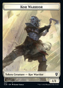 Kor Warrior // Shapeshifter (023) Double-Sided Token [Commander Legends: Battle for Baldur's Gate Tokens] - The Mythic Store | 24h Order Processing