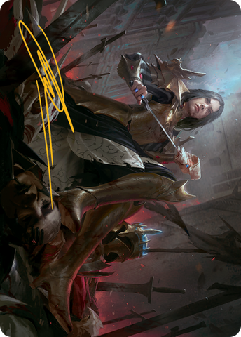 Marchesa, Resolute Monarch Art Card (Gold-Stamped Signature) [March of the Machine Art Series] - The Mythic Store | 24h Order Processing