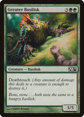 Greater Basilisk [Magic 2012] - The Mythic Store | 24h Order Processing