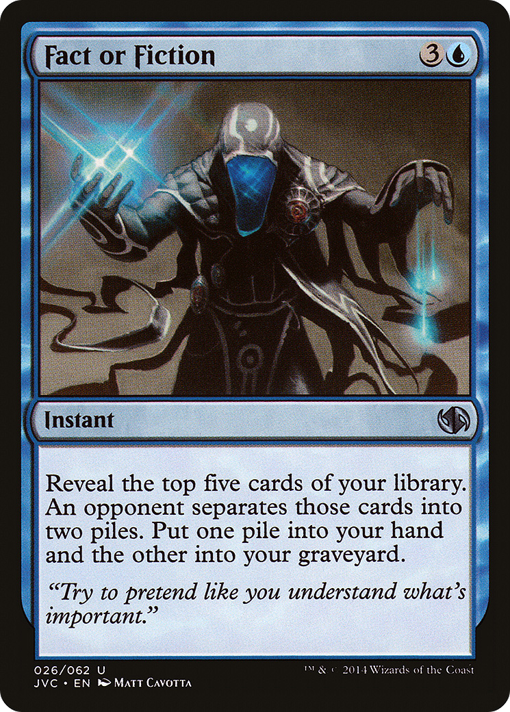 Fact or Fiction [Duel Decks Anthology] - The Mythic Store | 24h Order Processing