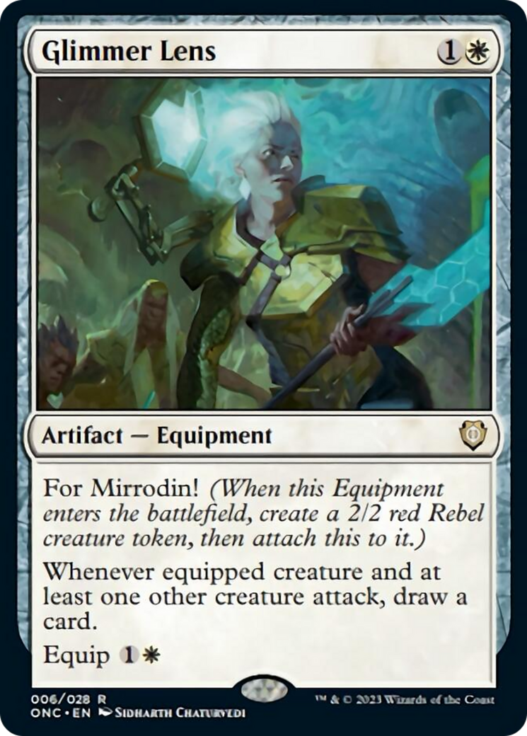 Glimmer Lens [Phyrexia: All Will Be One Commander] - The Mythic Store | 24h Order Processing