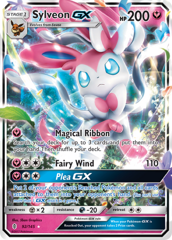 Sylveon GX (92/145) [Sun & Moon: Guardians Rising] - The Mythic Store | 24h Order Processing
