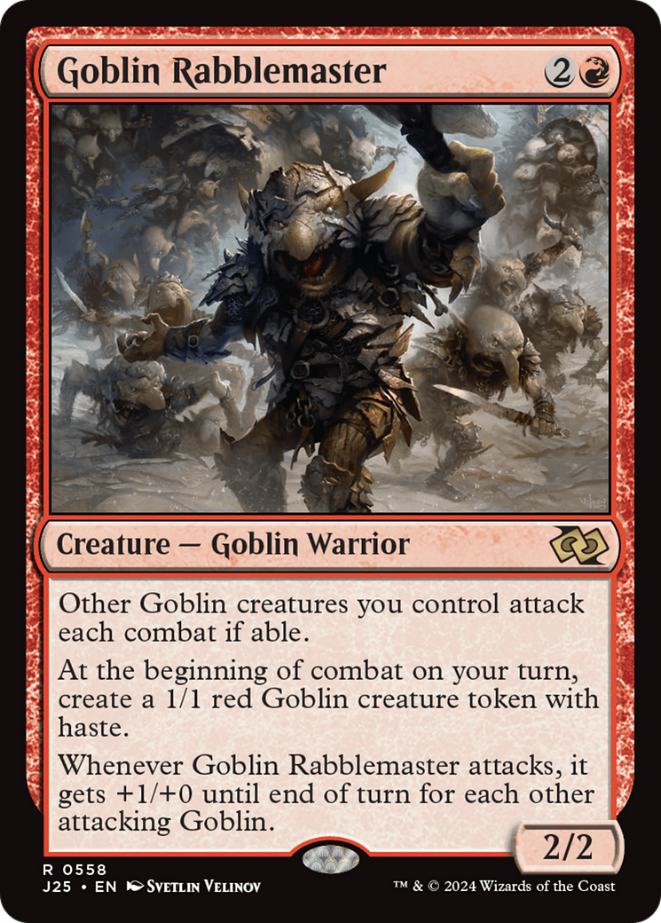 Goblin Rabblemaster [Foundations Jumpstart] - The Mythic Store | 24h Order Processing