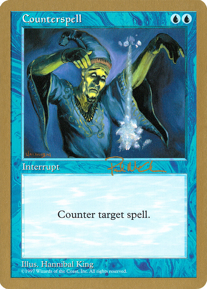 Counterspell (Paul McCabe) [World Championship Decks 1997] - The Mythic Store | 24h Order Processing