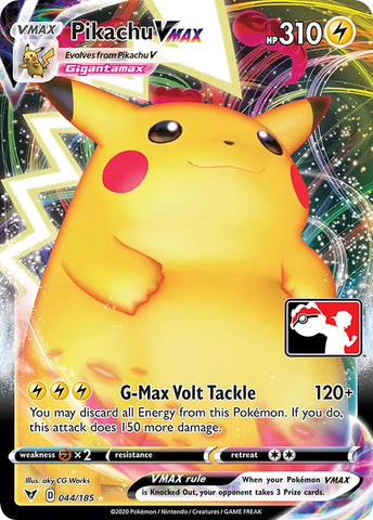 Pikachu VMAX (044/185) [Prize Pack Series One] - The Mythic Store | 24h Order Processing