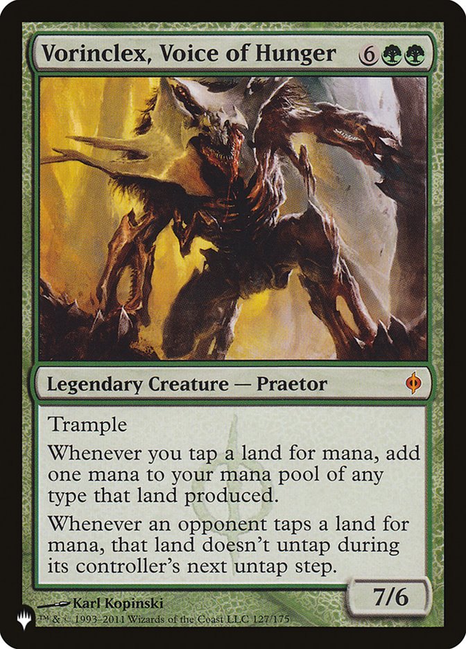 Vorinclex, Voice of Hunger [The List] - The Mythic Store | 24h Order Processing