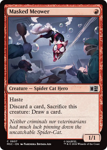 Masked Meower [Marvel Super Heroes Commander] - The Mythic Store | 24h Order Processing