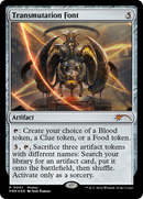 Transmutation Font [Wizards Play Network 2024] - The Mythic Store | 24h Order Processing