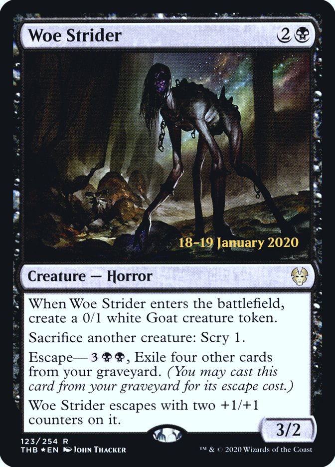 Woe Strider [Theros Beyond Death Prerelease Promos] - The Mythic Store | 24h Order Processing