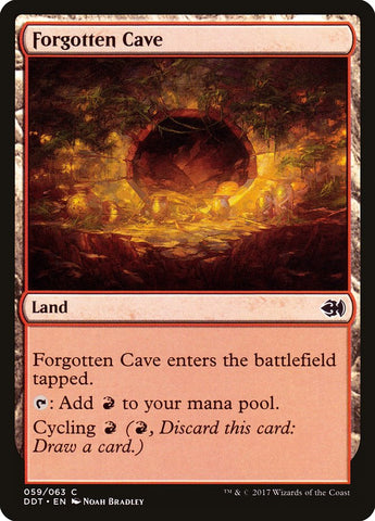 Forgotten Cave [Duel Decks: Merfolk vs. Goblins] - The Mythic Store | 24h Order Processing