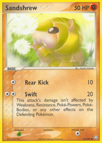 Sandshrew (74/109) [EX: Team Rocket Returns] - The Mythic Store | 24h Order Processing