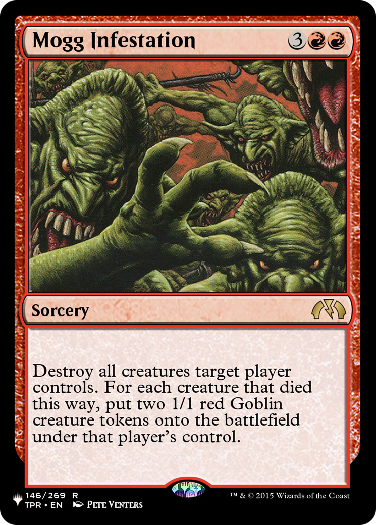 Mogg Infestation [The List] - The Mythic Store | 24h Order Processing