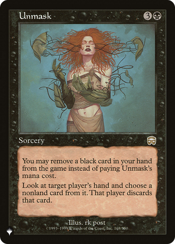 Unmask [The List] - The Mythic Store | 24h Order Processing