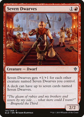 Seven Dwarves [Throne of Eldraine] - The Mythic Store | 24h Order Processing