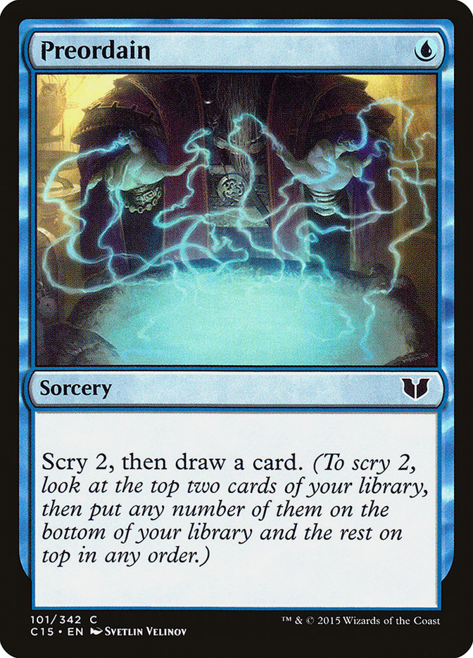 Preordain [Commander 2015] - The Mythic Store | 24h Order Processing