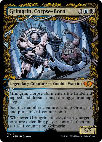 Grimgrin, Corpse-Born (Halo Foil) [Multiverse Legends] - The Mythic Store | 24h Order Processing