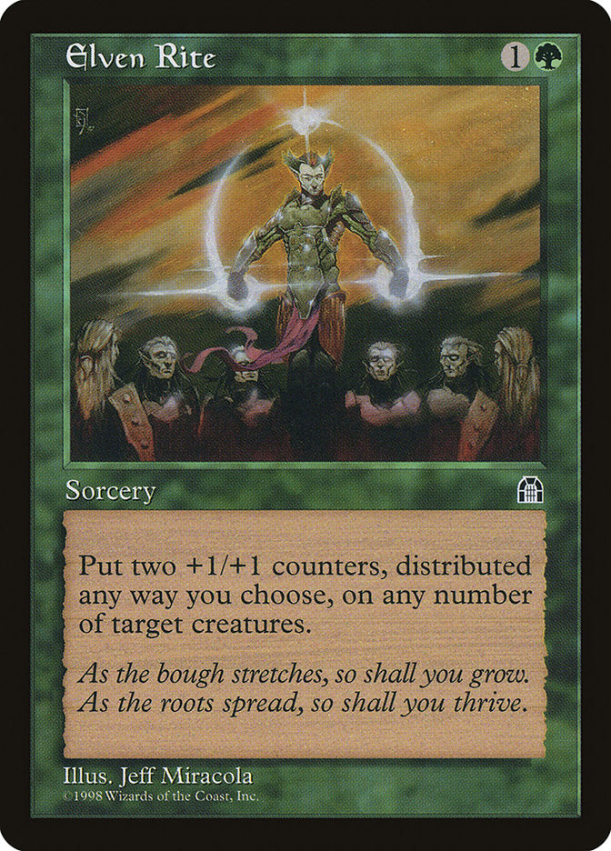 Elven Rite [Stronghold] - The Mythic Store | 24h Order Processing