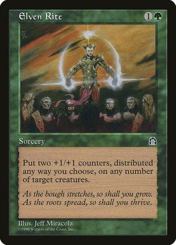 Elven Rite [Stronghold] - The Mythic Store | 24h Order Processing