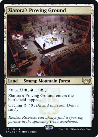 Ziatora's Proving Ground [Streets of New Capenna Prerelease Promos] - The Mythic Store | 24h Order Processing