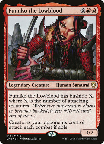 Fumiko the Lowblood [Commander Anthology Volume II] - The Mythic Store | 24h Order Processing