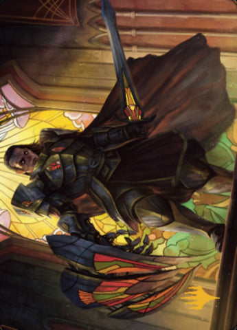 Benalish Sleeper Art Card (Gold-Stamped Signature) [Dominaria United Art Series] - The Mythic Store | 24h Order Processing