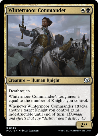 Wintermoor Commander [March of the Machine Commander] - The Mythic Store | 24h Order Processing