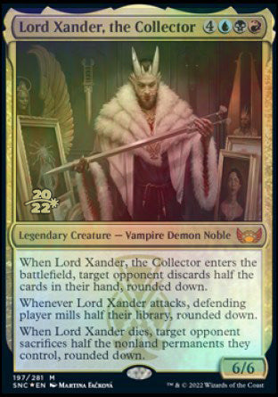 Lord Xander, the Collector [Streets of New Capenna Prerelease Promos] - The Mythic Store | 24h Order Processing