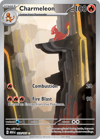 Charmeleon (169/165) [Scarlet & Violet 151] - The Mythic Store | 24h Order Processing
